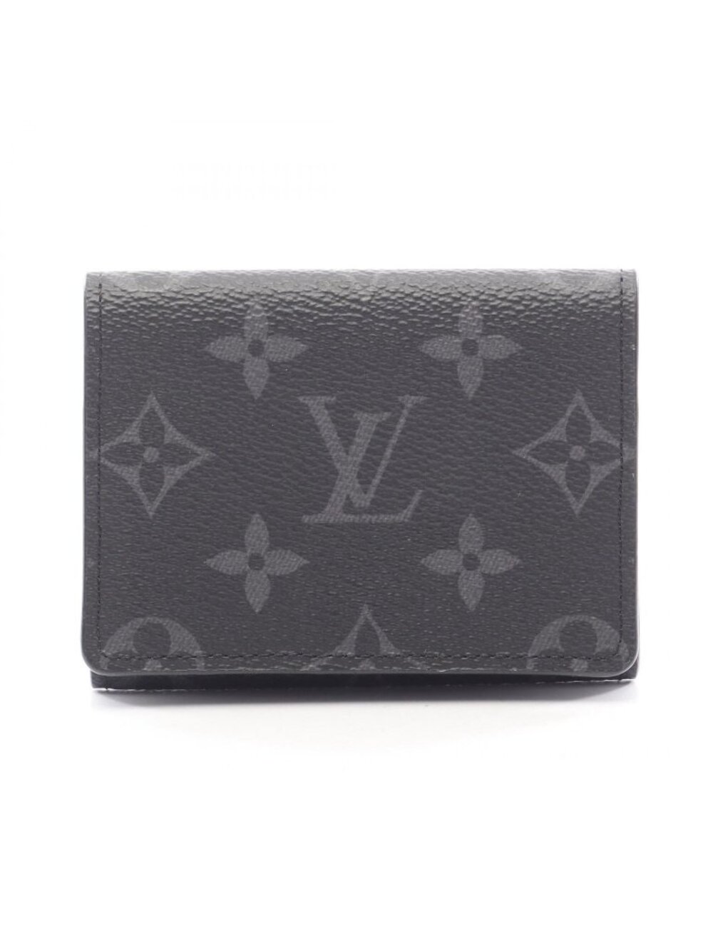 Louis Vuitton Card Case Envelope Business Holder Monogram Eclipse de